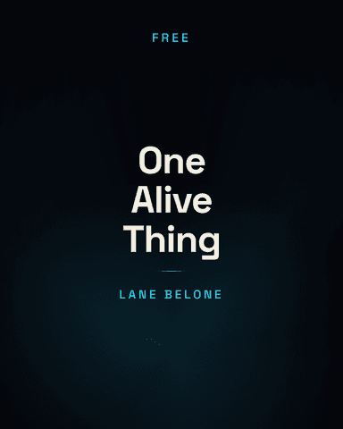 One Alive Thing cover