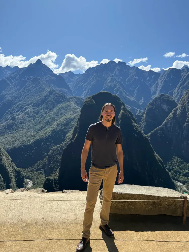 Lane Belone at Machu Picchu