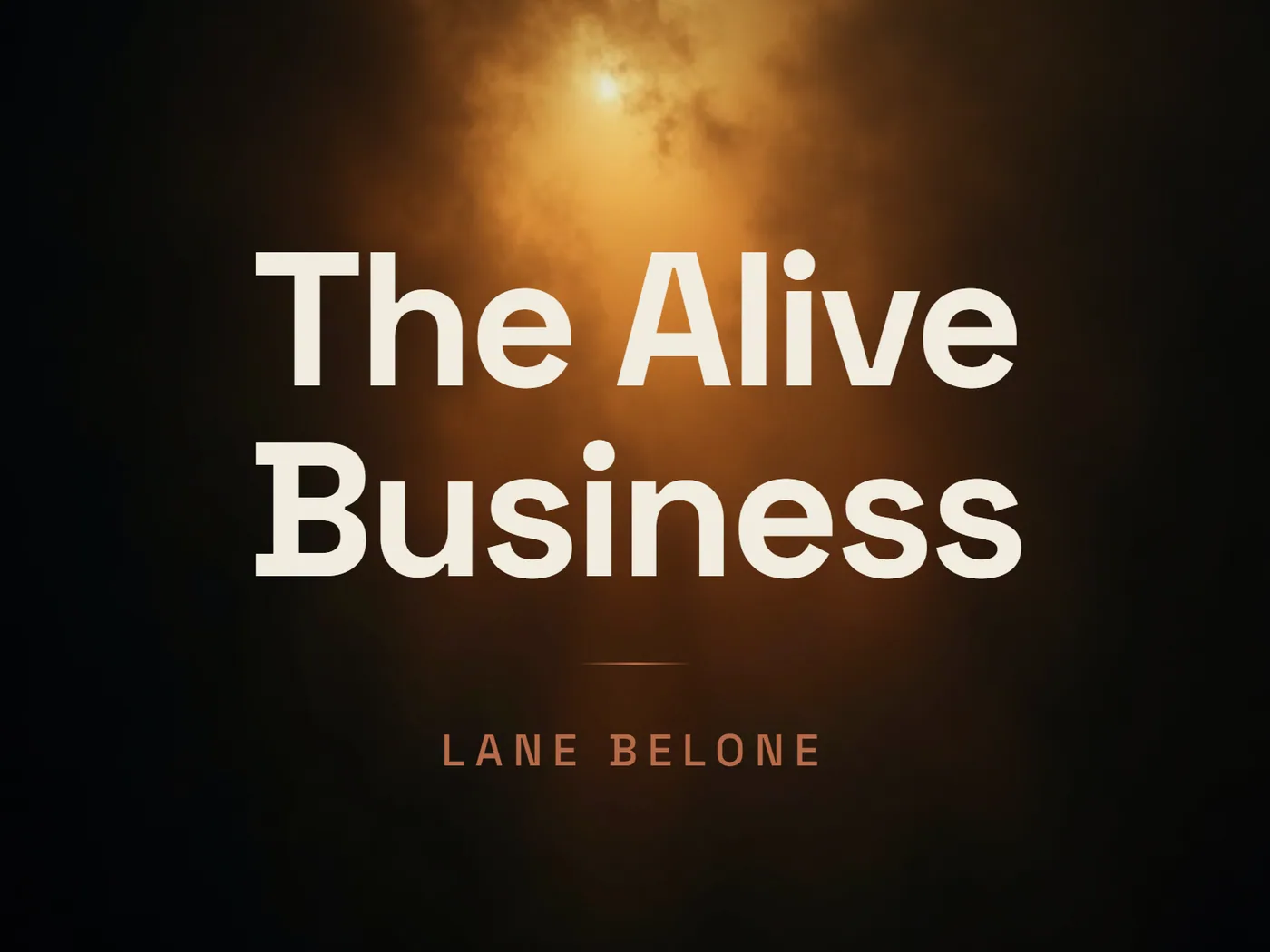 The Alive Business cover
