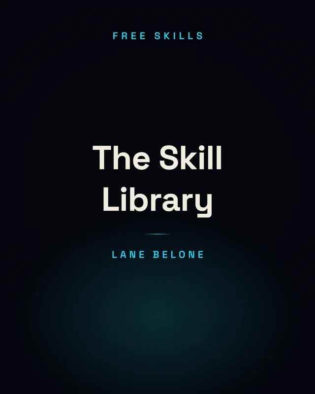 The Skill Library cover