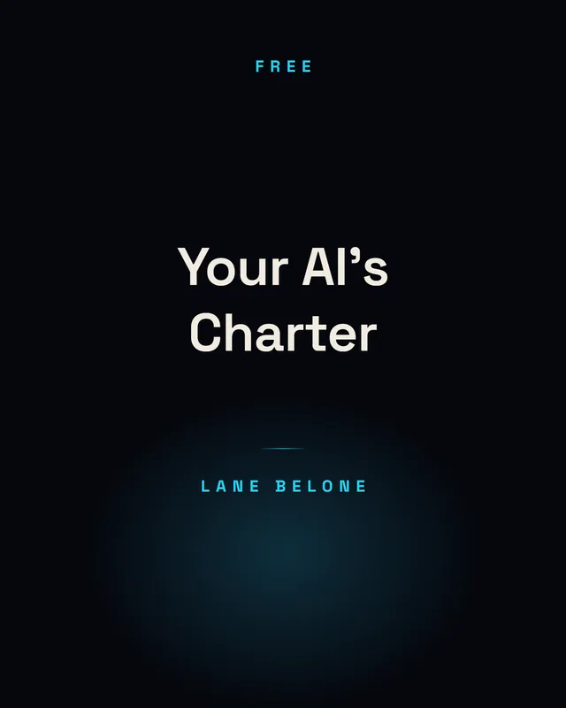 Your AI's Charter cover